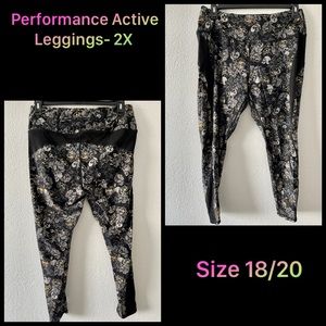 Torrid- Performance Active Leggings Size- 18/20